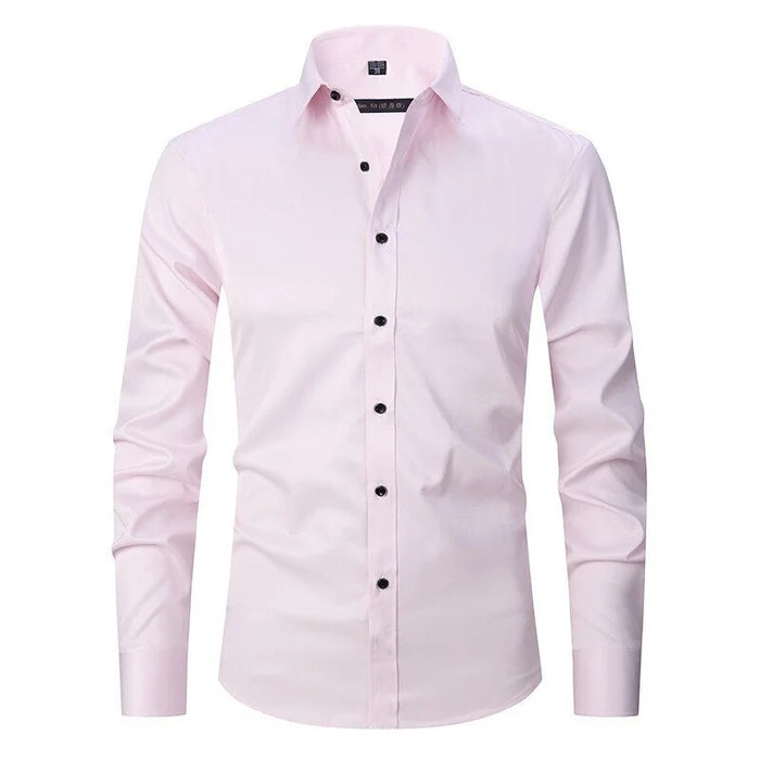 James - Camisa elástica antiarrugas